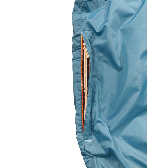 Vintage K-Way‎ Packable Rain Jacket Windbreaker Lightweight Smurf Blue Women's L - Picture 9 of 13